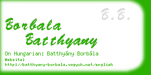 borbala batthyany business card